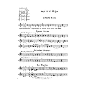 Whistler - Elementary Scales & Bowings, for Violin Published by Rubank Publications