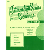 Whistler/Hummel - Intermediate Scales & Bowings, for Viola Published by Rubank Publications