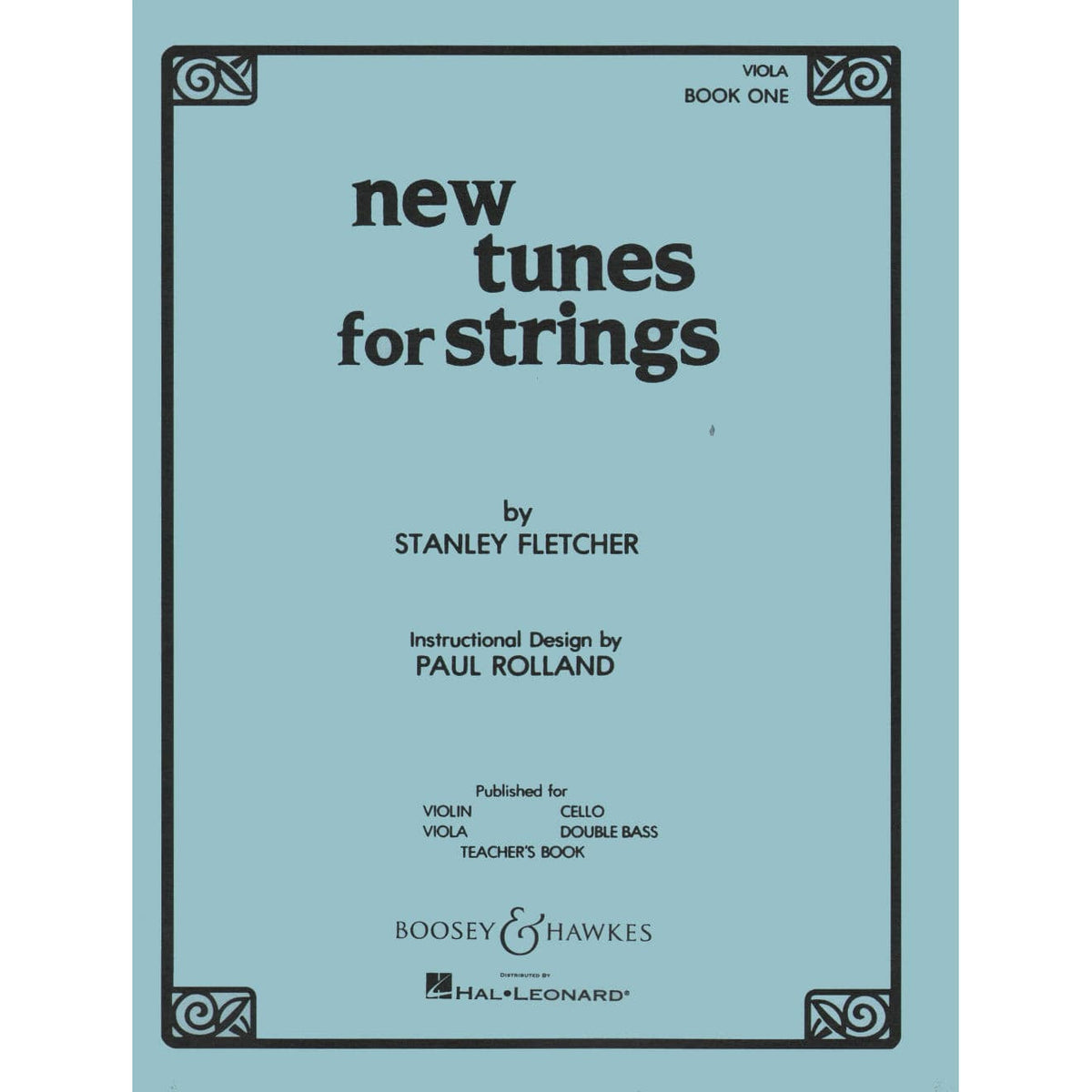 Fletcher, Stanley - New Tunes For Strings, Book 1 - Viola - Boosey & Hawkes Edition