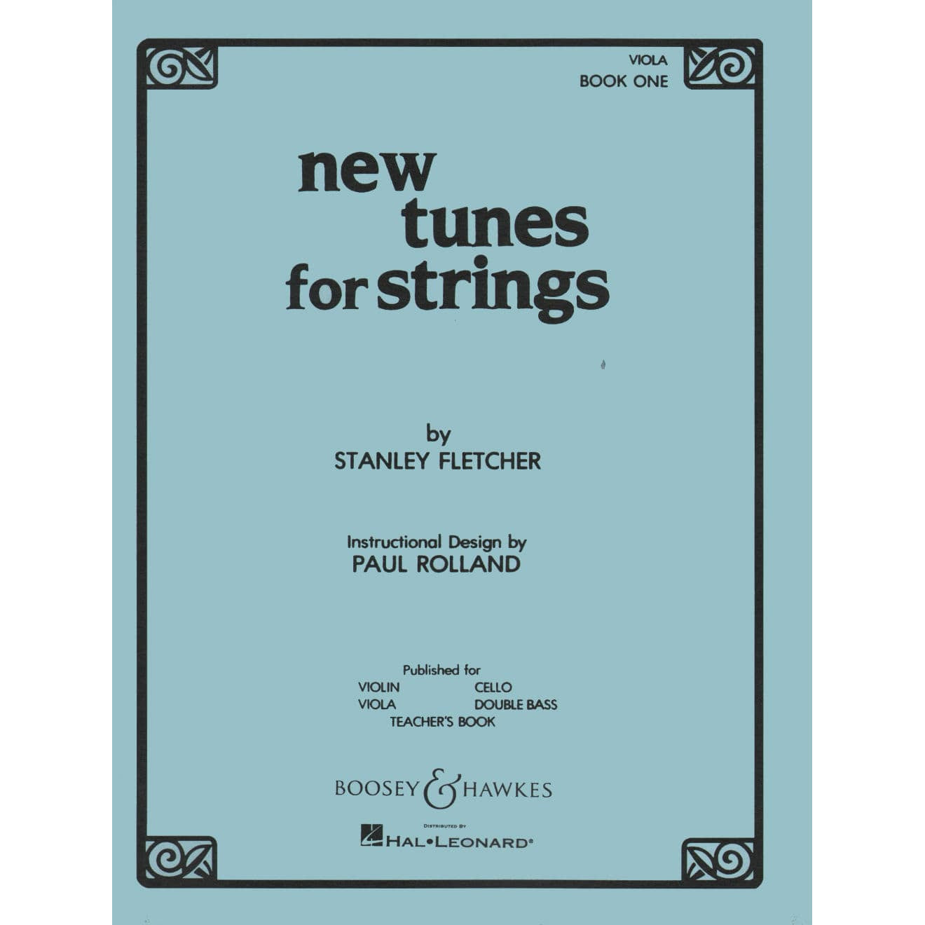 Fletcher, Stanley - New Tunes For Strings, Book 1 - Viola - Boosey & Hawkes Edition