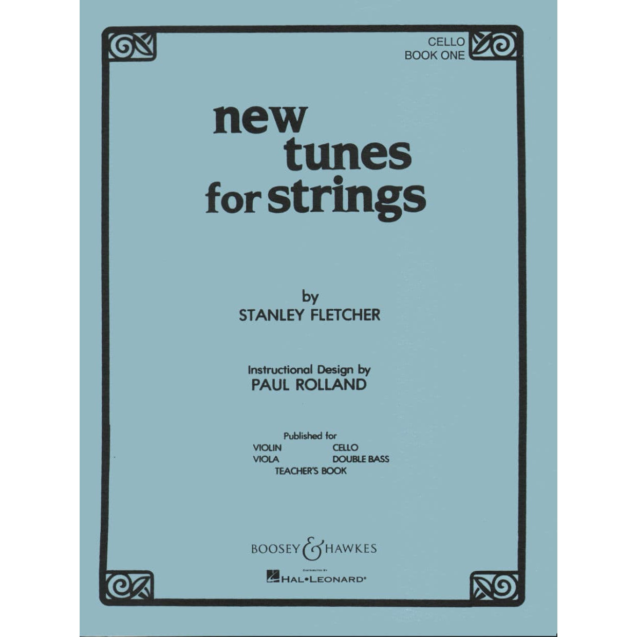 Fletcher, Stanley - New Tunes For Strings, Book 1 - Cello - Boosey & Hawkes Edition