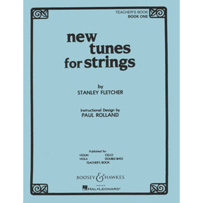 Fletcher, Stanley - New Tunes for Strings, Book 1 - Teacher - Boosey & Hawkes Edition