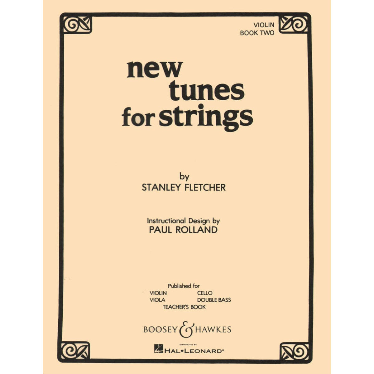 Fletcher, Stanley - New Tunes For Strings, Book 2 - Violin - Boosey & Hawkes Edition