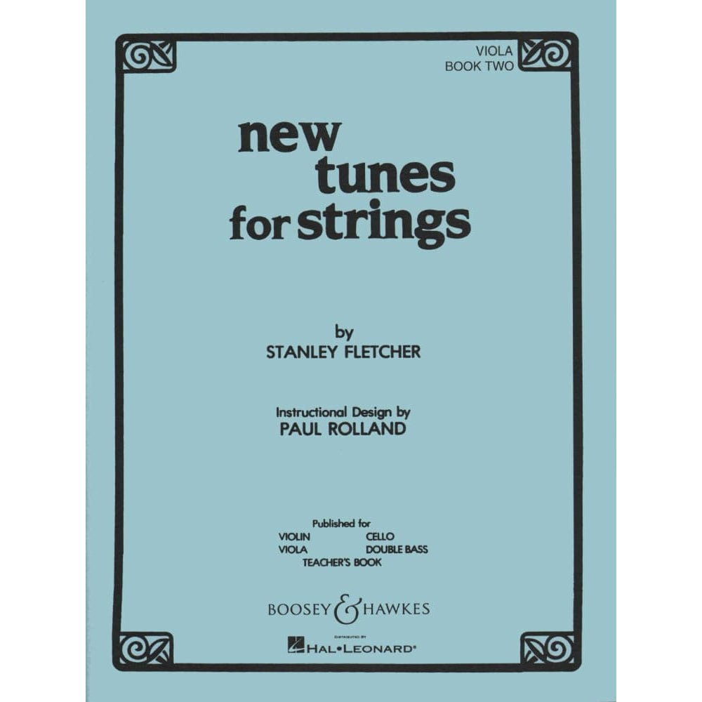 Fletcher, Stanley - New Tunes For Strings, Book 2 - Viola - Boosey & Hawkes Edition
