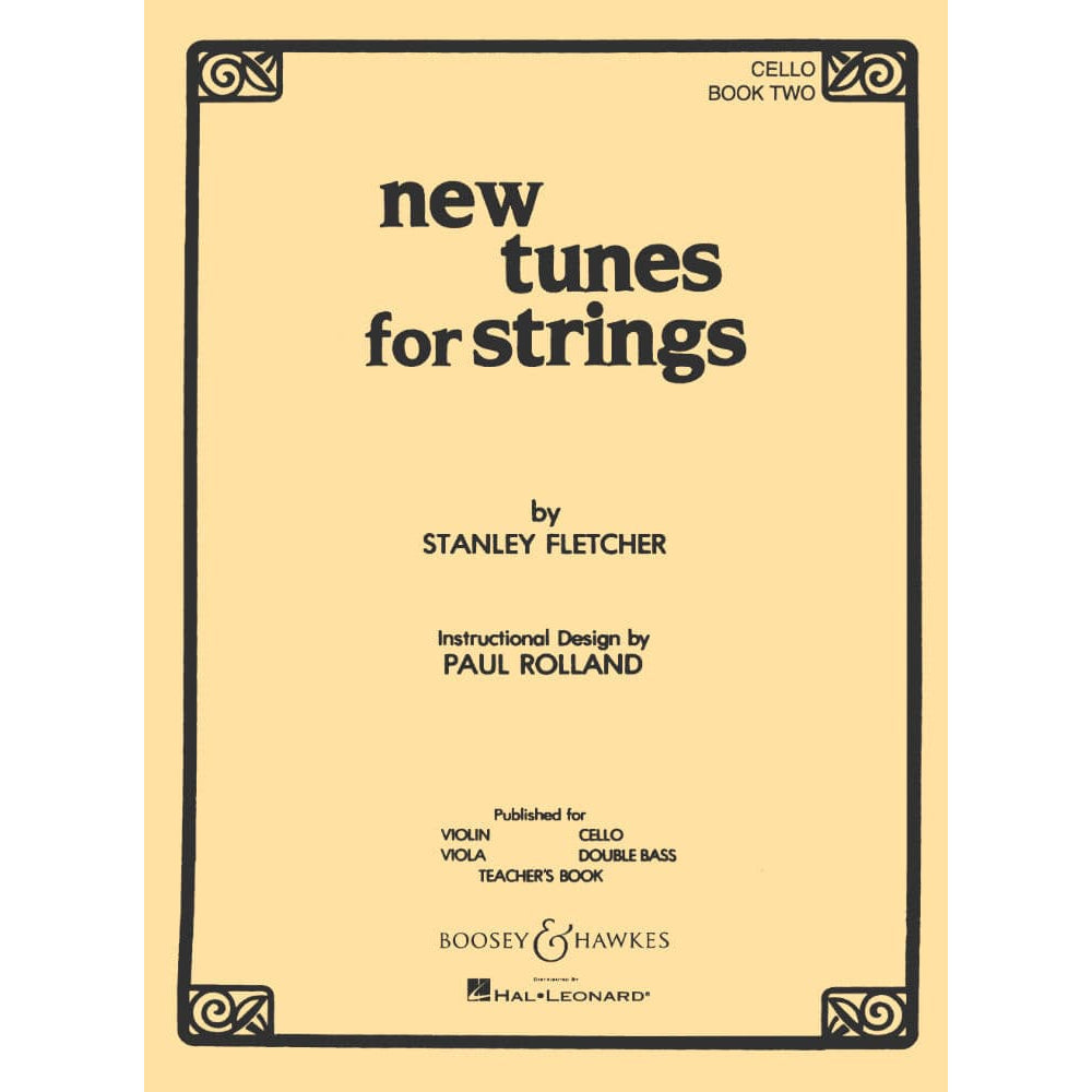 Fletcher, Stanley - New Tunes For Strings, Book 2 - Cello - Boosey & Hawkes Edition