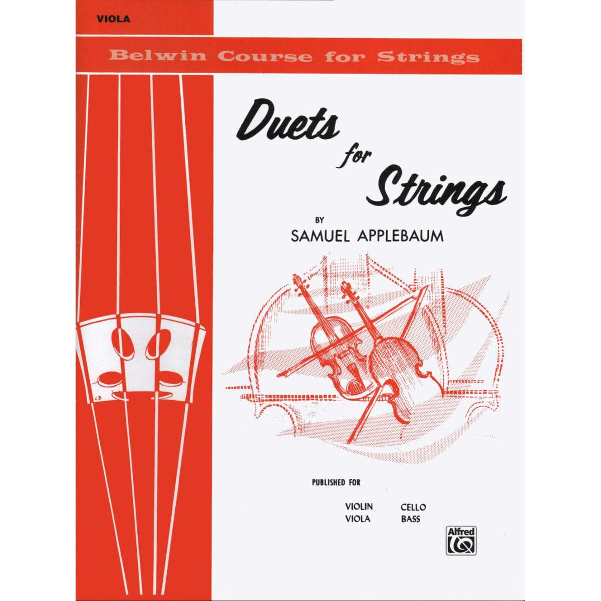 Applebaum, Samuel - Duets For Strings - Book 1 for Viola - Belwin/Mills Publication