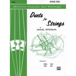 Applebaum, Samuel - Duets For Strings - Book 1 for Cello - Belwin/Mills Publication