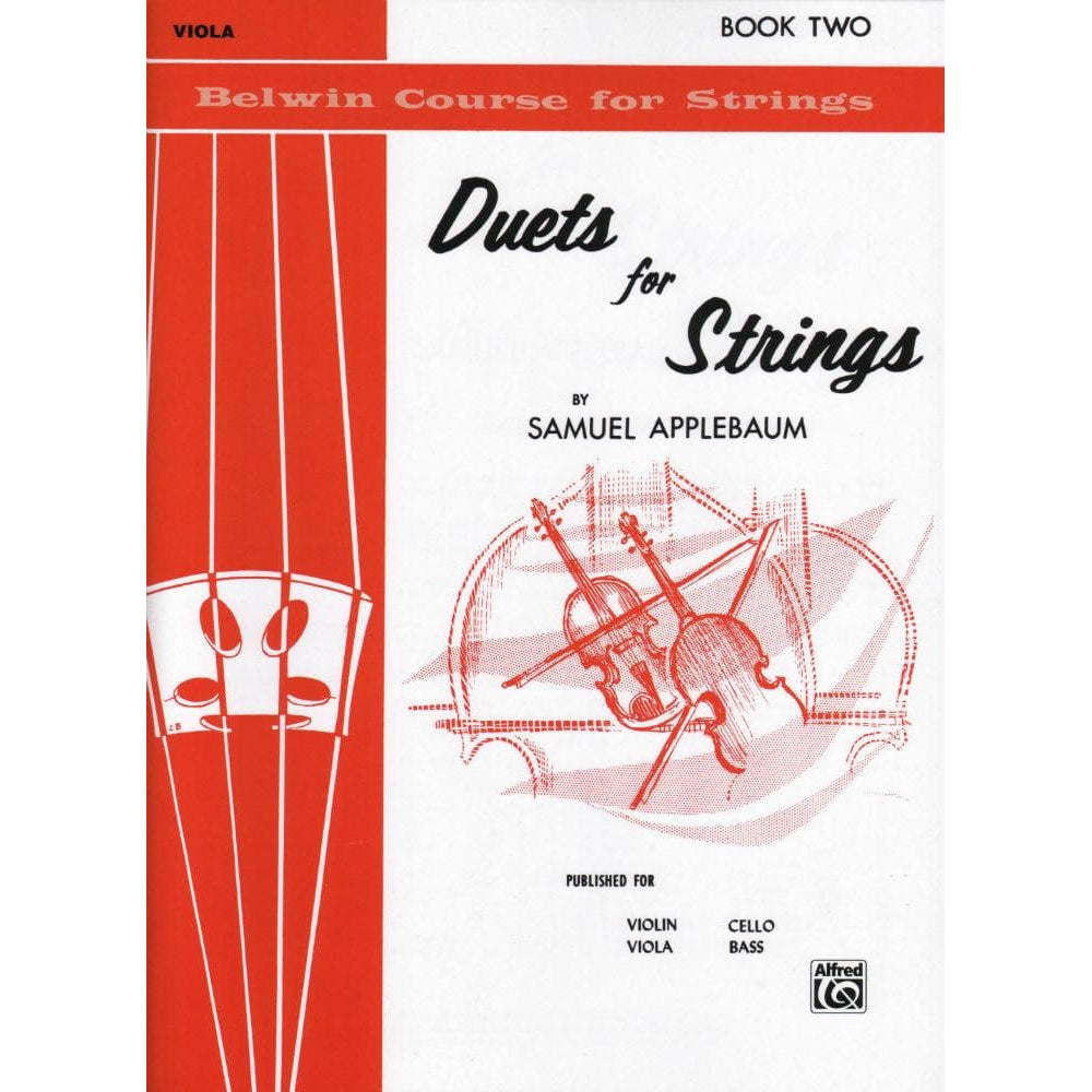 Applebaum, Samuel - Duets For Strings - Book 2 for Viola - Belwin/Mills Publication