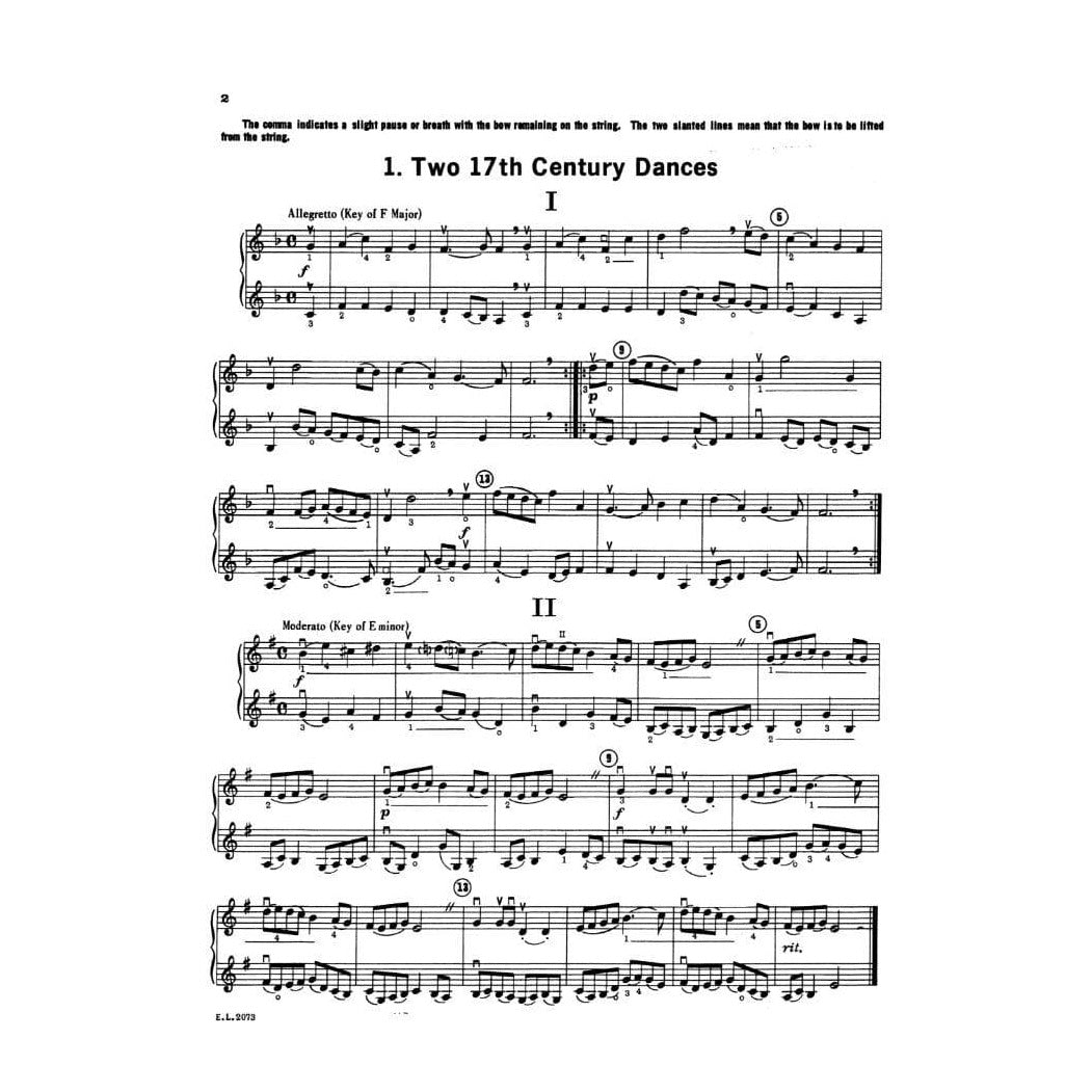 Applebaum, Samuel - Duets For Strings - Book 3 for Violin - Belwin/Mills Publication