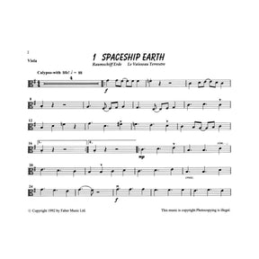 Wilson, Peter - Green String Pops, Viola Part For String Ensemble Published by Faber Music