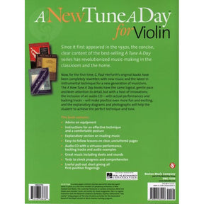 Pope, Sarah - A New Tune A Day Violin Method, Book 1 - Book/Online Audio - Hal Leonard