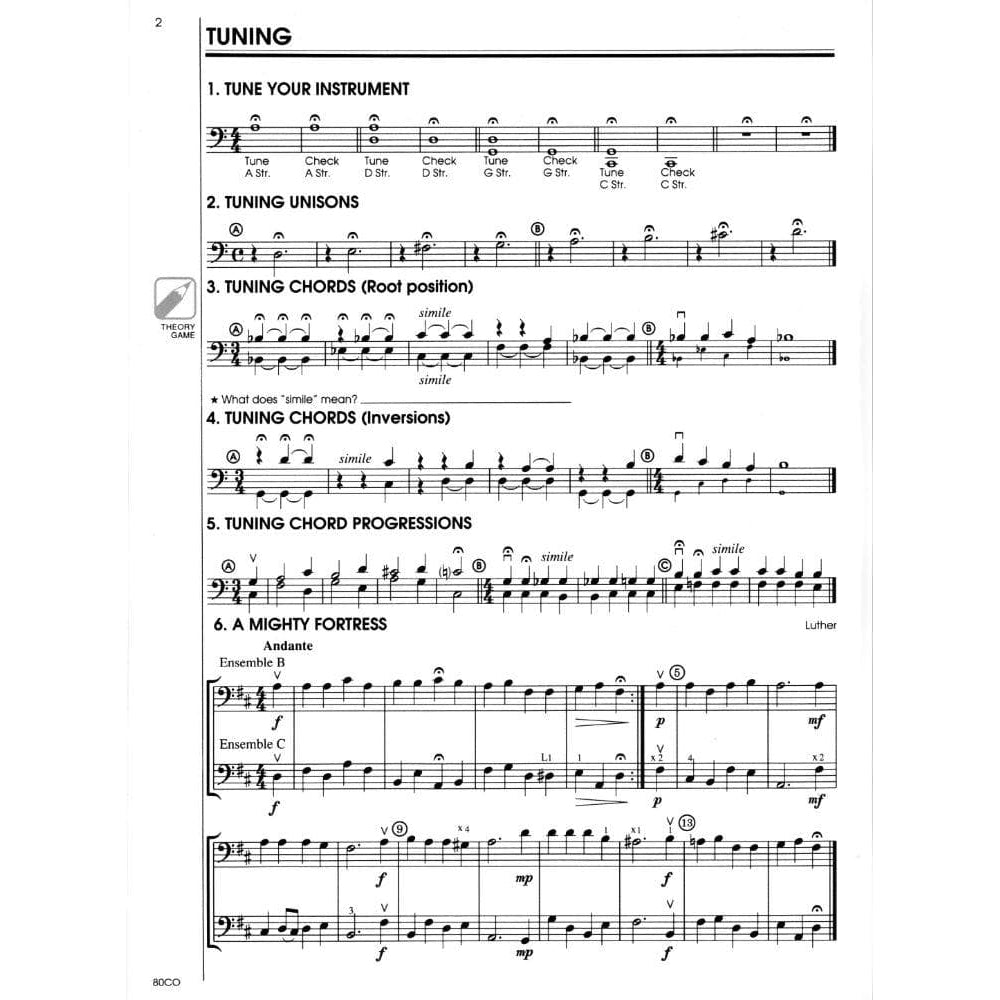 All For Strings Comprehensive String Method - Book 3 for Cello by Gerald E Anderson and Robert S Frost