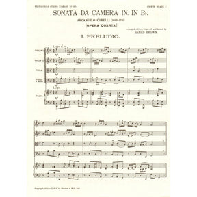 Corelli, Arcangelo - The Polychordia String Library: No. 153 - Sonata Da Camera, Nos. 9 and 10 - Piano Score ONLY - Galaxy Music
