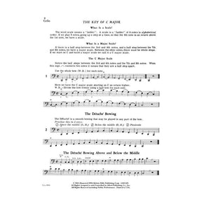 Applebaum, Samuel - Scales For Strings - Book 1 for Cello - Belwin/Mills Publication