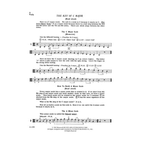 Applebaum, Samuel - Scales For Strings - Book 2 for Viola - Belwin/Mills Publication
