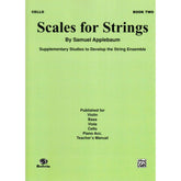 Applebaum, Samuel - Scales For Strings - Book 2 for Cello - Belwin/Mills Publication