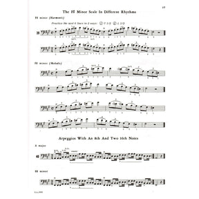 Applebaum, Samuel - Scales For Strings - Book 2 for Cello - Belwin/Mills Publication
