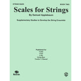 Applebaum, Samuel - Scales For Strings - Book 2 for Double Bass - Belwin/Mills Publication