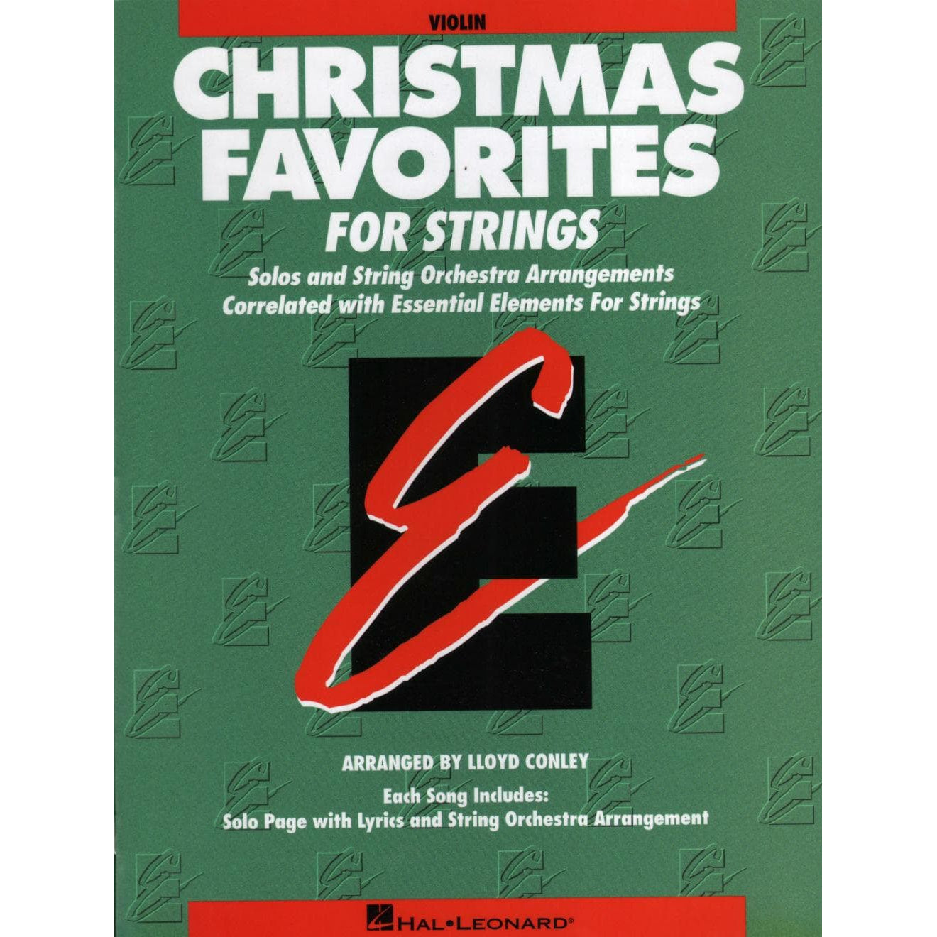 Christmas Favorites for Strings Book for Violin