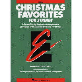 Christmas Favorites for Strings Book for Viola