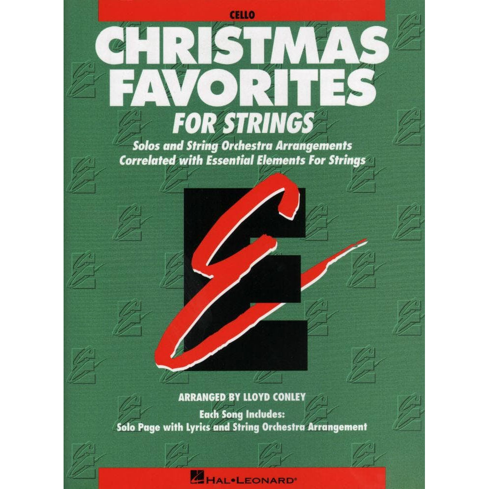 Christmas Favorites for Strings Book for Cello