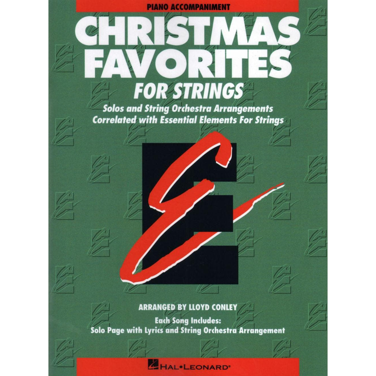 Christmas Favorites for Strings - Piano Accompaniment Book