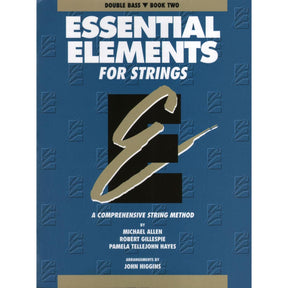 Essential Elements for Strings, Book 2 - Bass - by Allen/Gillespie/Hayes - Hal Leonard Publication