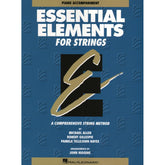 Essential Elements For Strings, Book 2 - Piano Accompaniment - by Allen/Gillespie/Hayes - Hal Leonard Publication