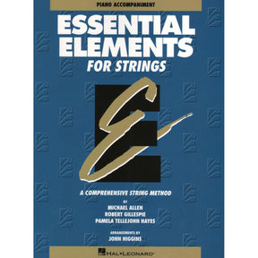 Essential Elements For Strings, Book 2 - Piano Accompaniment - by Allen/Gillespie/Hayes - Hal Leonard Publication