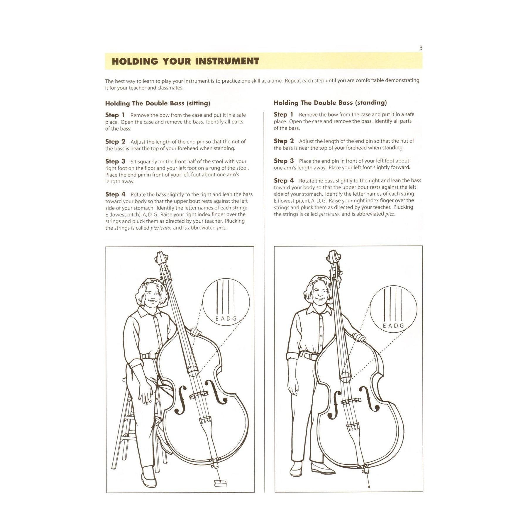 Essential Elements Interactive (formerly 2000) for Strings - Double Bass Book 1 - by Allen/Gillespie/Hayes - Hal Leonard Publication