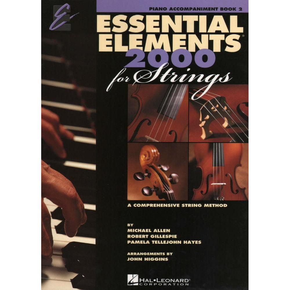 Essential Elements 2000 for Strings - Piano Accompaniment Book 2 - by Allen/Gillespie/Hayes - Hal Leonard Publication