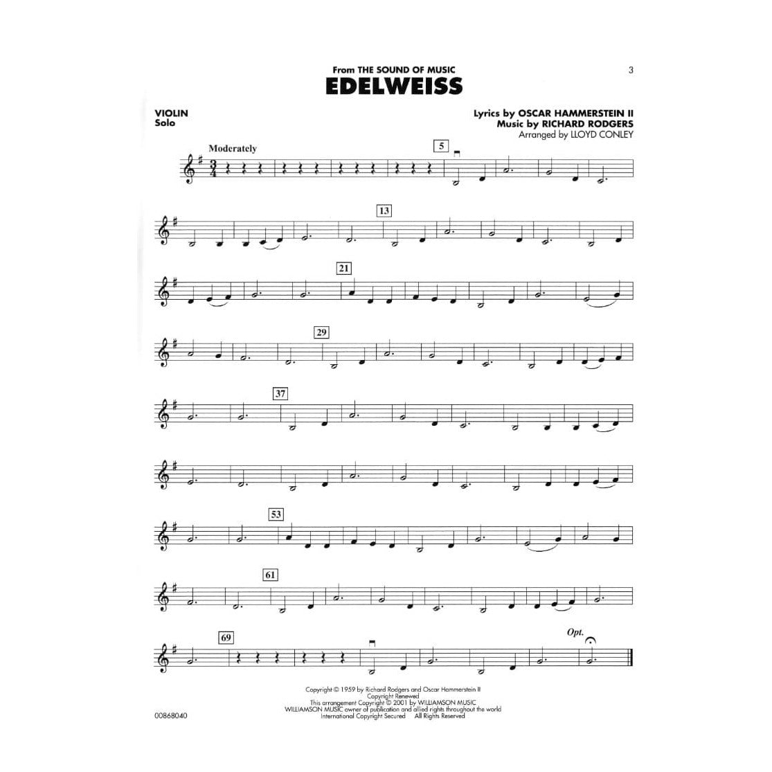Essential Elements: Broadway Favorites - Violin - arranged by Lloyd Conley - Hal Leonard Publication