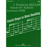 Fink/Müller/Rusch - Quick Steps To Note Reading, Book 3 - Violin - Neil A Kjos Music Co