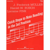 Fink/Müller/Rusch - Quick Steps To Note Reading, Book 4 - Violin - Neil A Kjos Music Co