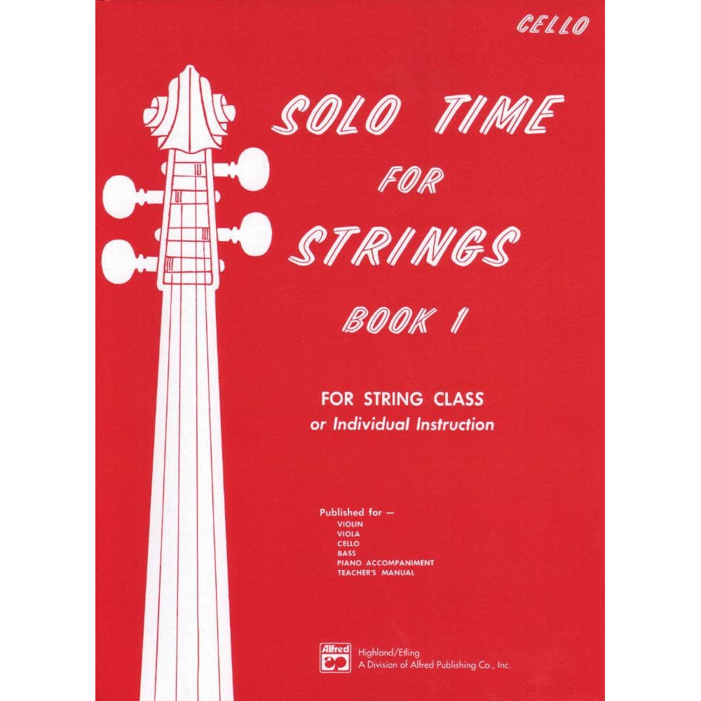 Etling, Forest - Solo Time For Strings, Book 1 - Cello - Alfred Music Publishing