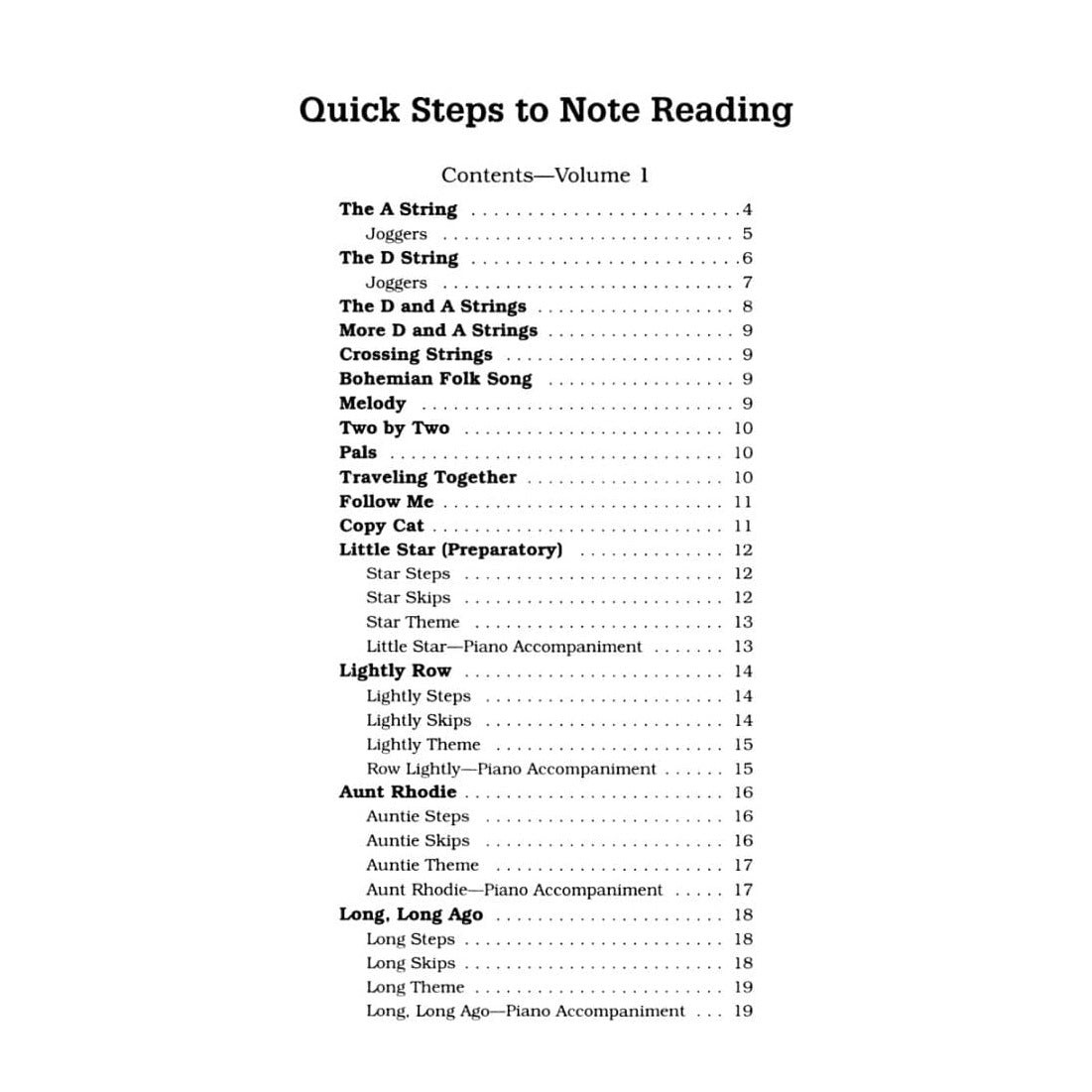 Fink/Müller/Rusch - Quick Steps to Note Reading, Book 1 - Cello - Neil A Kjos Music Co