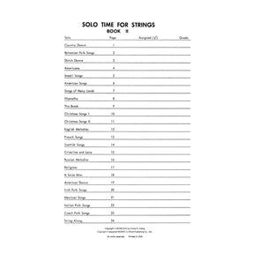 Etling, Forest - Solo Time For Strings, Book 2 - Violin - Alfred Music Publishing