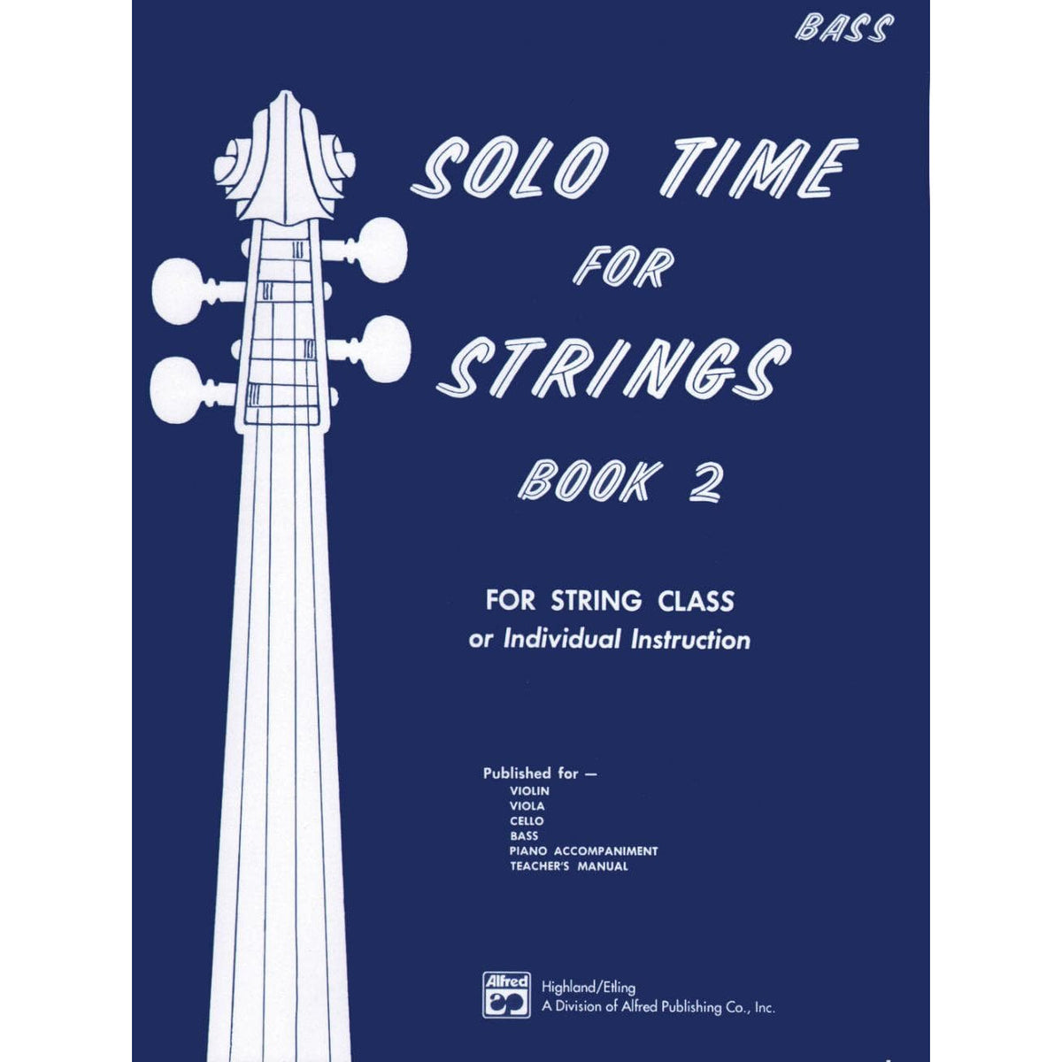 Etling, Forest - Solo Time For Strings, Book 2 - Double Bass - Alfred Music Publishing