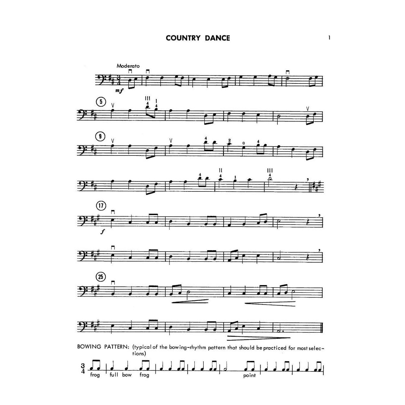 Etling, Forest - Solo Time For Strings, Book 2 - Double Bass - Alfred Music Publishing