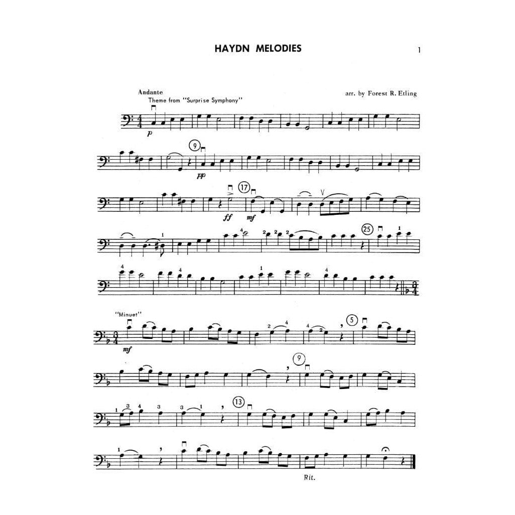 Etling, Forest - Solo Time For Strings, Book 3 - Cello - Alfred Music Publishing