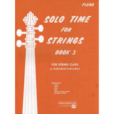 Etling, Forest - Solo Time For Strings, Book 3 - Piano Accompaniment - Alfred Music Publishing