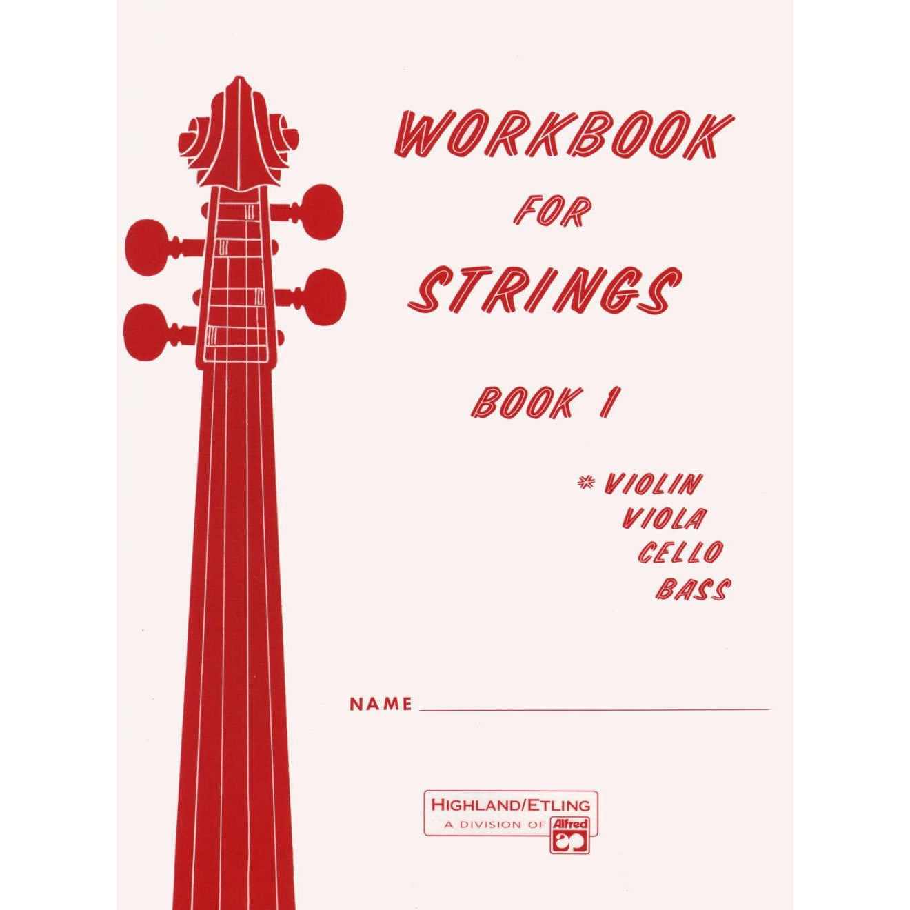 Etling, Forest - Workbook For Strings, Book 1 - Violin - Alfred Music Publishing