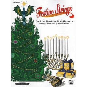 Martin, Joanne - Festive Strings for String Quartet or String Orchestra - Violin 2 part - Alfred Music Publishing
