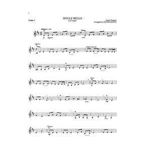 Martin, Joanne - Festive Strings for String Quartet or String Orchestra - Violin 2 part - Alfred Music Publishing