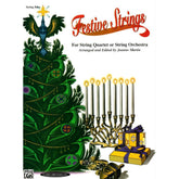Martin, Joanne - Festive Strings for String Quartet or String Orchestra - Bass part - Alfred Music Publishing