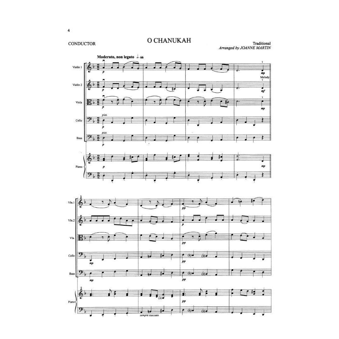 Martin, Joanne - More Festive Strings for String Quartet or String Orchestra - SCORE ONLY - Alfred Music Publishing