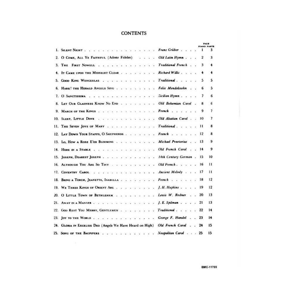 Clarke-25 Christmas Carols Violin 2