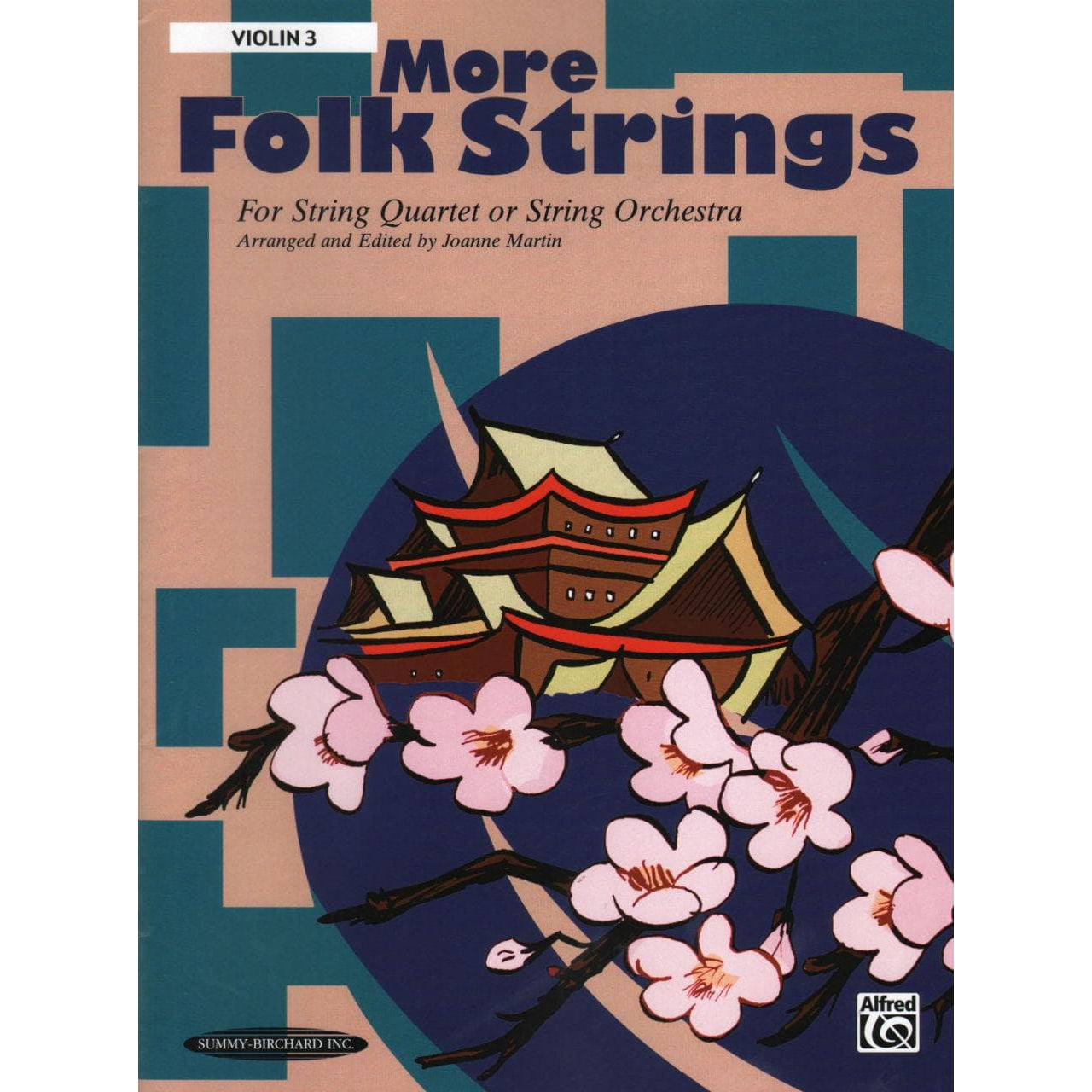 Martin, Joanne - More Folk Strings for String Quartet or String Orchestra - Violin 3 part - Alfred Music Publishing