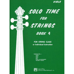Etling, Forest - Solo Time For Strings, Book 4 - Viola - Alfred Music Publishing