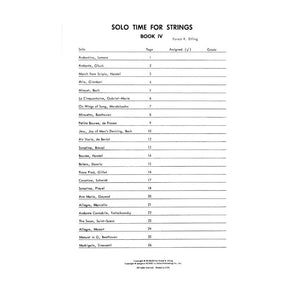 Etling, Forest - Solo Time For Strings, Book 4 - Viola - Alfred Music Publishing